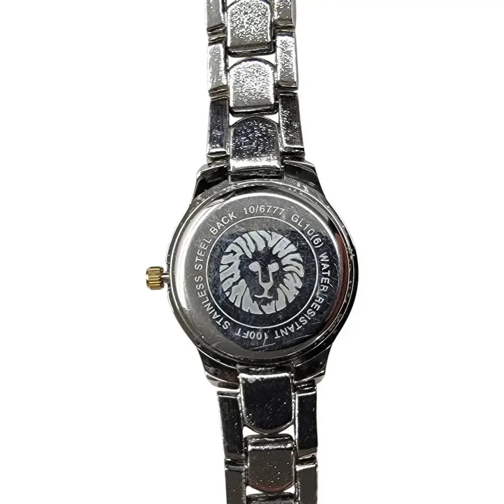 Anne Klein Womens Watch Two Tone Silver Gold Date Window Analog Quartz Battery